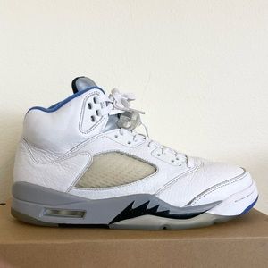 AUTHENTIC Jordan 5 Retro Stealth 2.0 size 8.5 DD0587-140 2021 PRE-OWNED